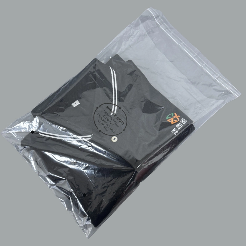 Zeal X lance un sac en plastique écologique écologique à 100% recyclé GRS avec une impression personnalisée et une résistance à la déchirure lourde