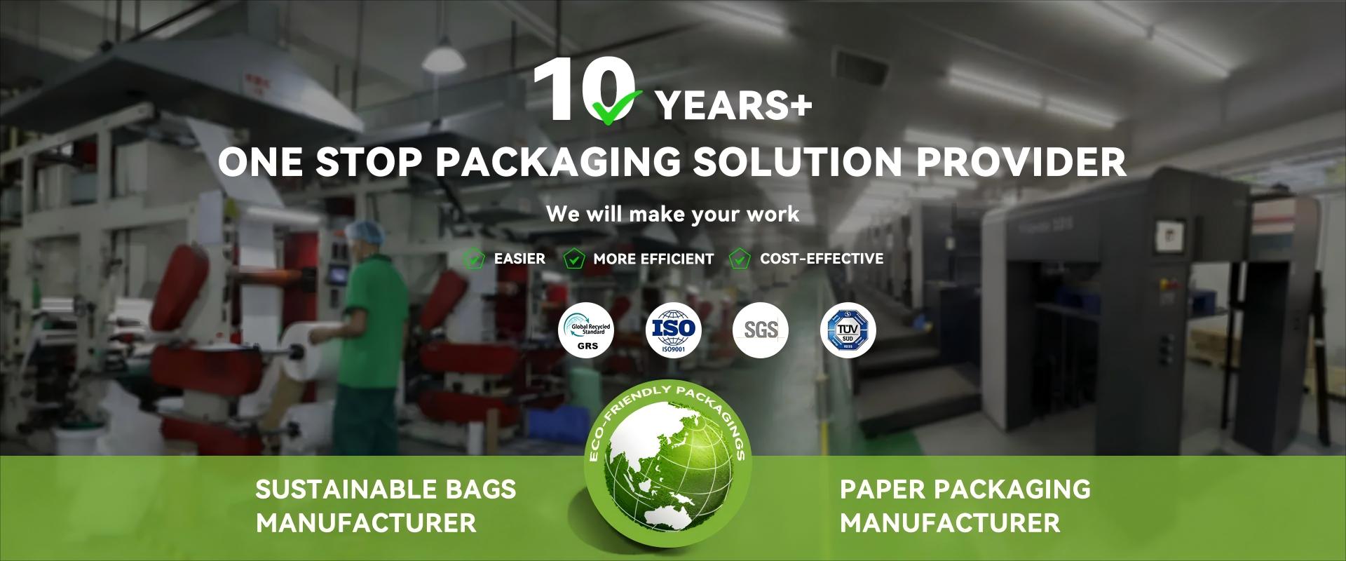 Usine de courrier en Chine