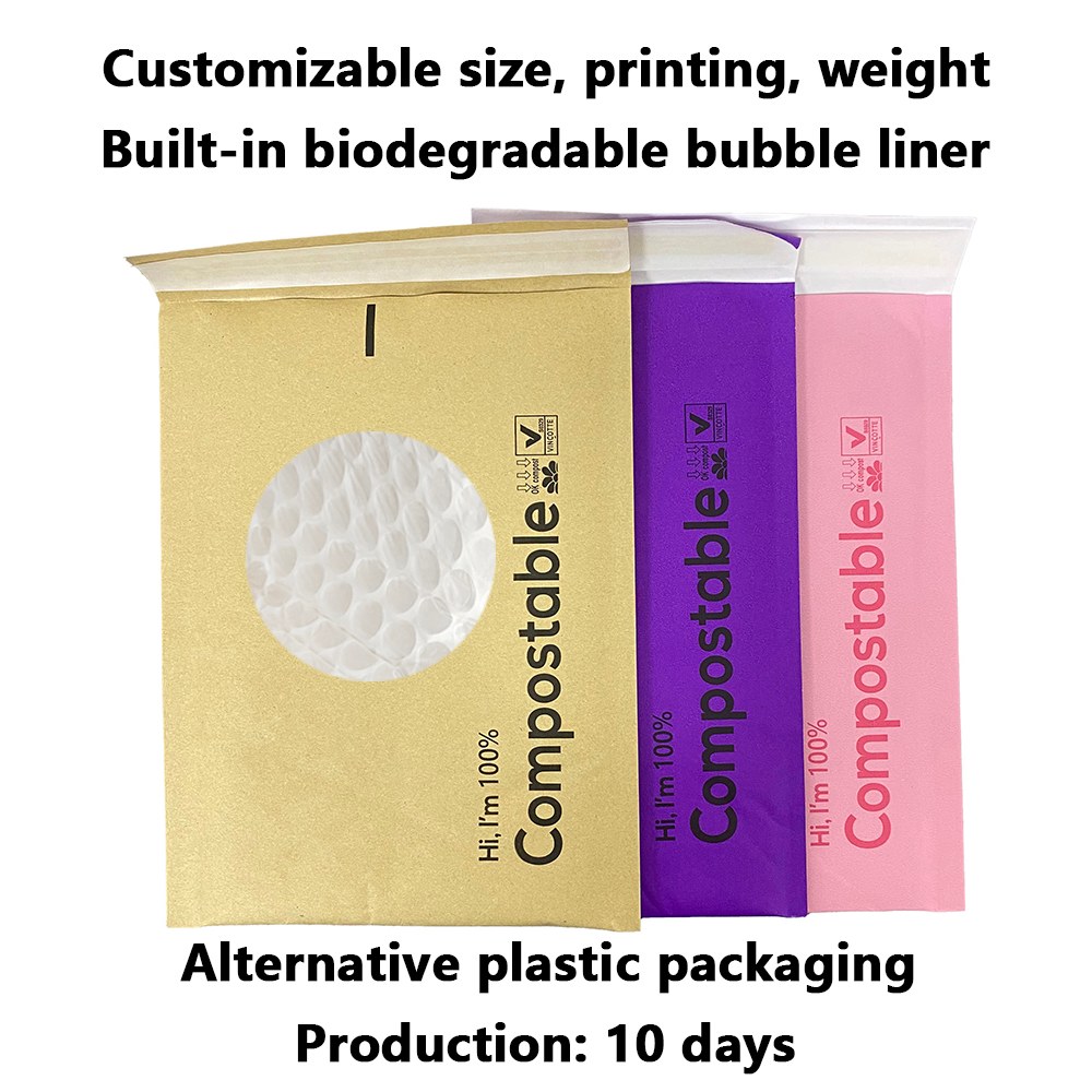 Zeal X lance des sacs à bulles en papier kraft, des enveloppes compostables 100 % biodégradables pour un emballage de commerce électronique durable