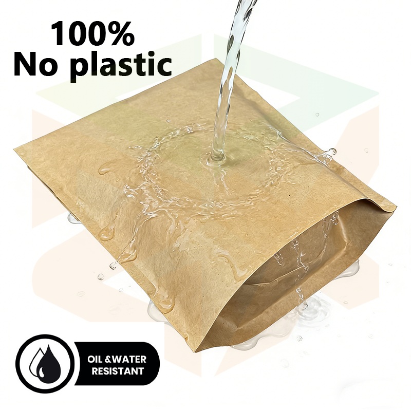 Zeal X lance des sacs postaux en papier kraft imperméables avec logo personnalisé pour soutenir les emballages de commerce électronique durables