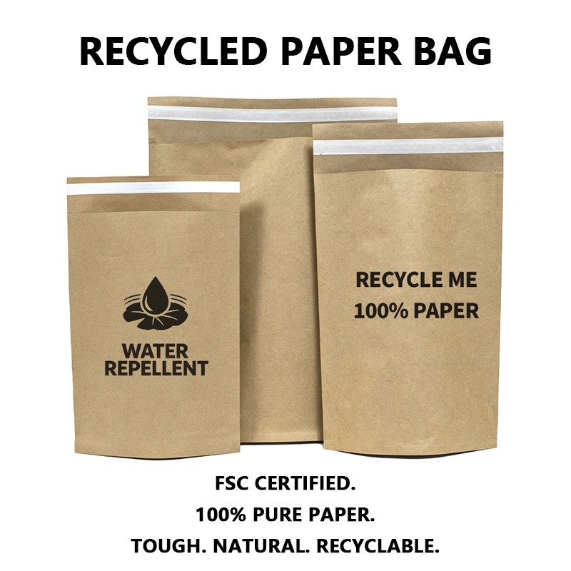 Les sacs en papier kraft personnalisés aident les marques à passer à une solution d'emballage durable