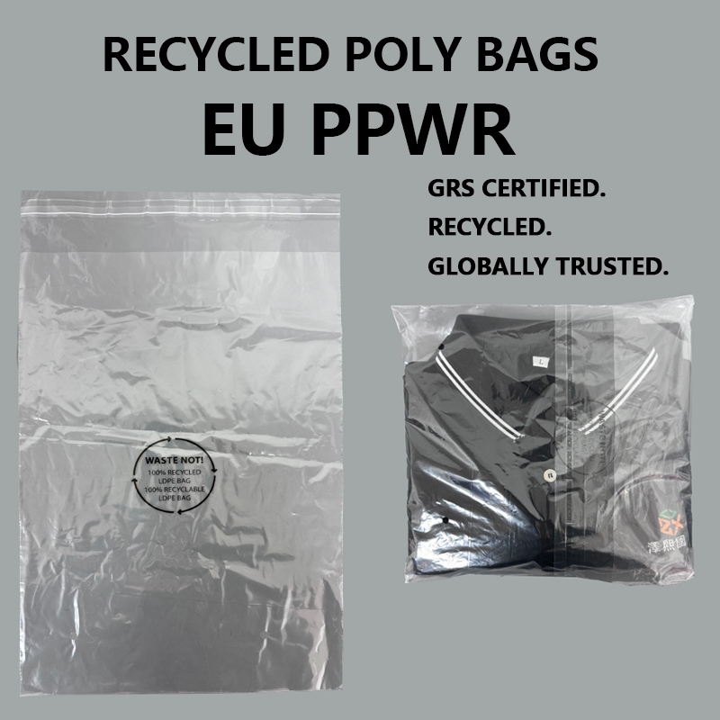 Zeal X lance des sacs en polyéthylène LDPE recyclé pour l'emballage de vêtements alors que le PPWR de l'UE entre en vigueur