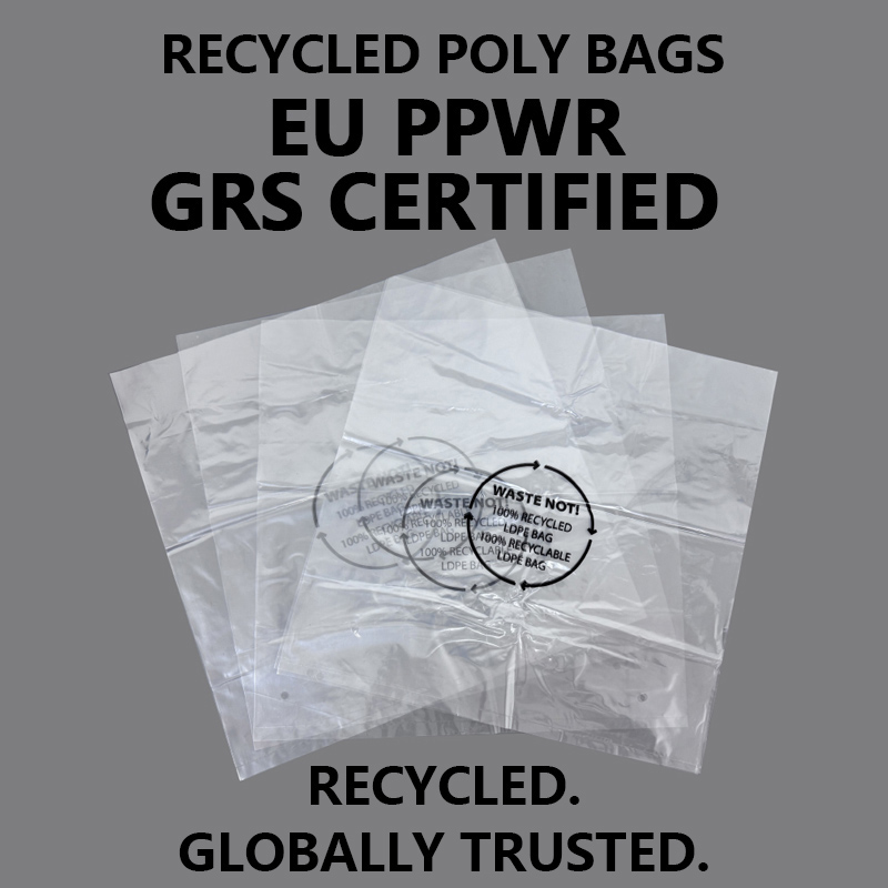 Zeal X lance des sacs d'emballage personnalisés en LDPE recyclé pour les emballages européens axés sur les PPWR