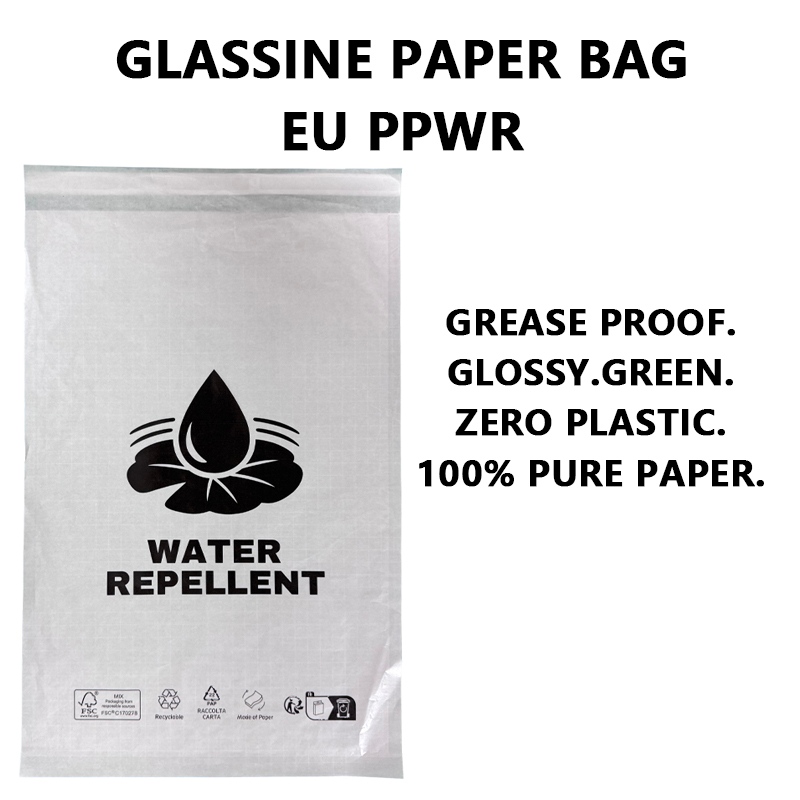 Zeal X présente des sacs en papier glassine hydrofuges pour les emballages sans plastique et les besoins du marché européen des PPWR