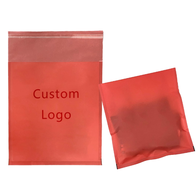 Sacs en papier en verre rouge chinois
