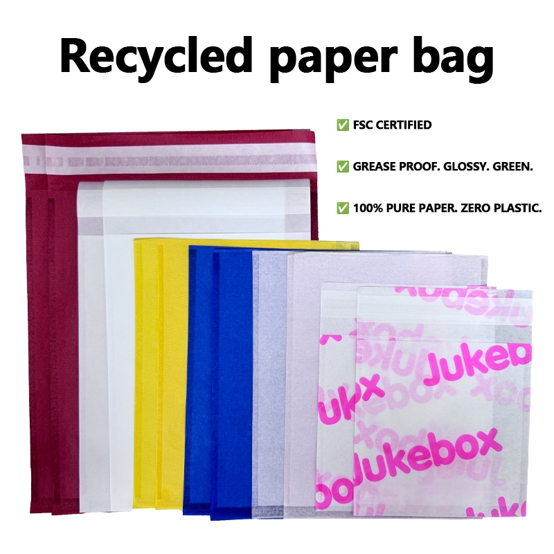 Sacs en papier recyclés personnalisés