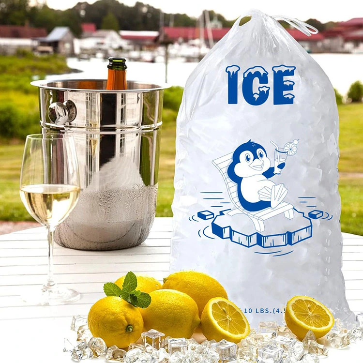 Dessiner un sac de glace en corde