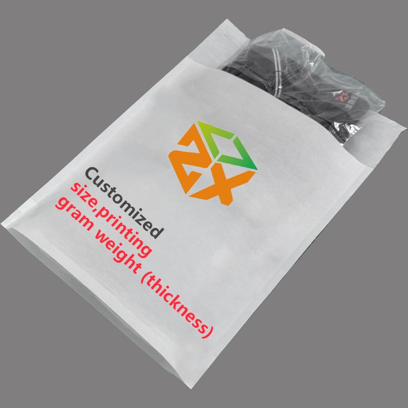 Gousset de sac en papier en verre