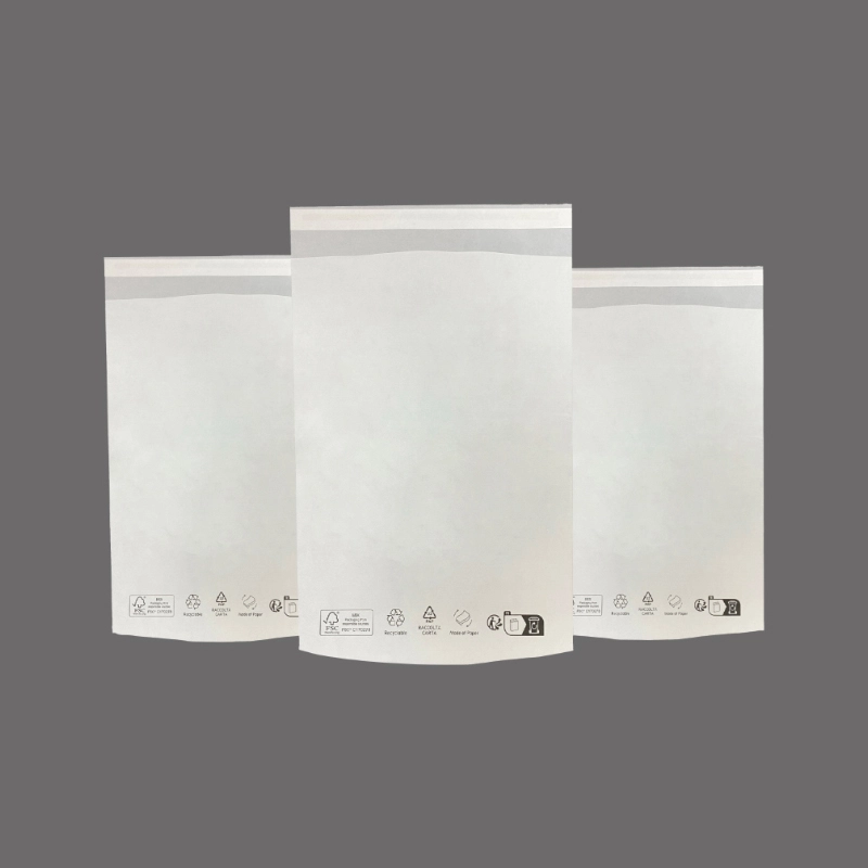 Sac en papier en verre - support de fond