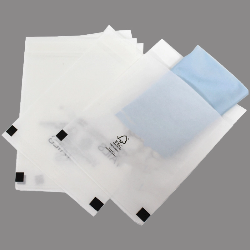 Sac de vêtements en papier verre