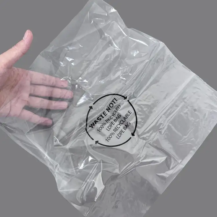 Sacs en plastique recyclés GRS