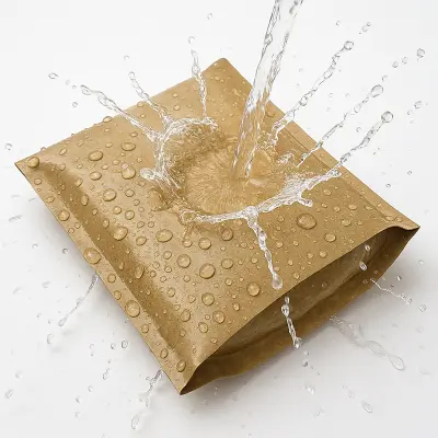 Bande d'adhésive de sac en papier kraft