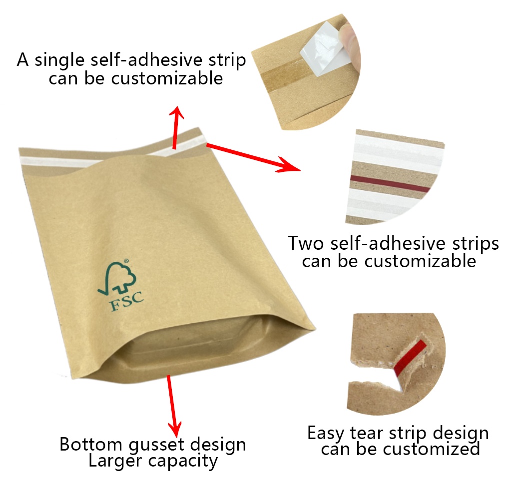 Sac de livraison en papier kraft