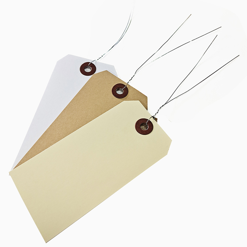 Étiquette de hangage en papier