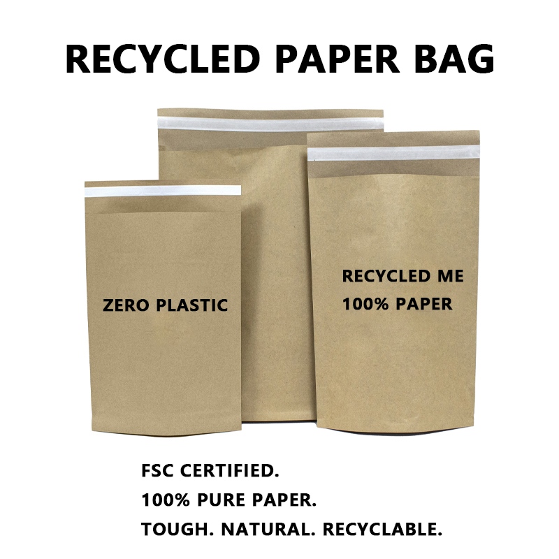 Sacs postaux en papier recyclé